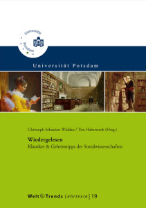 Lehrtexte 19, Wiedergelesen:Klassiker & Geheimtipps der Sozialwissenschaften, Cover